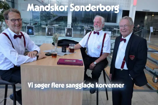 Sønderborg Men's Choir reharsal